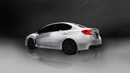 Corsa 2015 Subaru WRX Cat Back Exhaust, Black Quad 3.5in Tips *Sport* - eliteracefab.com