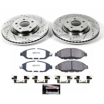 Power Stop 2013 Infiniti JX35 Front Z36 Truck & Tow Brake Kit PowerStop