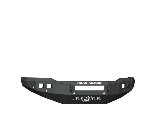 Road Armor 19-20 Ram 2500 Stealth Front Non-Winch Bumper w/6 Sensor Holes - Tex Blk Road Armor
