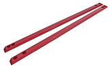 BMR CHASSIS JACKING RAIL SUPER LOW PROFILE RED (2015+ MUSTANG) CJR002R