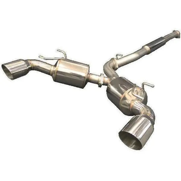 GReddy Evolution GT Catback Exhaust with 76mm Dual Muffler Subaru WRX | STI 2011-2014 - eliteracefab.com