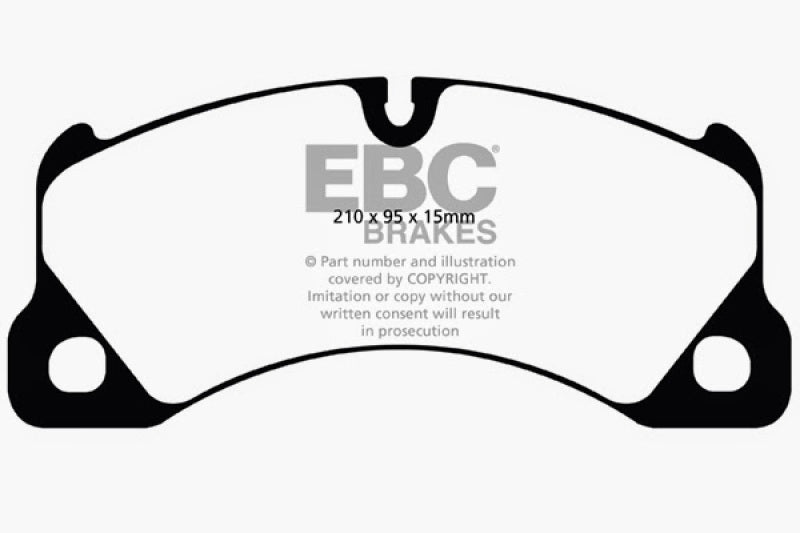 EBC Extra Duty Front Brake Pads - ED91835 EBC