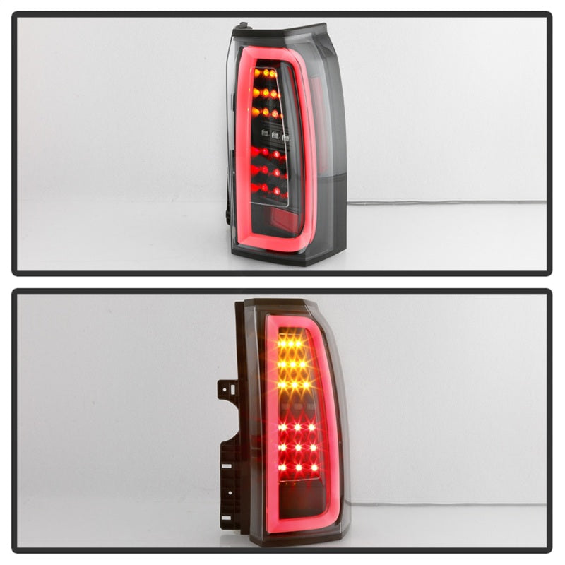 Spyder 15-17 GMC Yukon LED Tail Lights - Black (ALT-YD-GY15-LED-BK) - eliteracefab.com