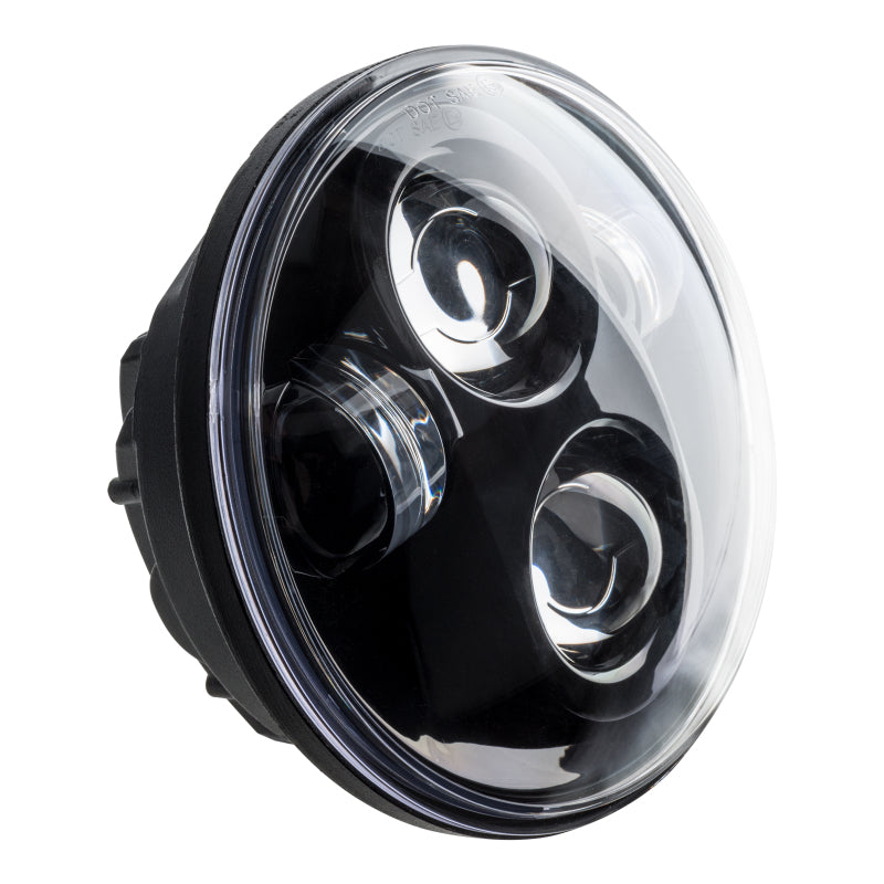 Oracle 5.75in 40W Replacement LED Headlight - Black - eliteracefab.com