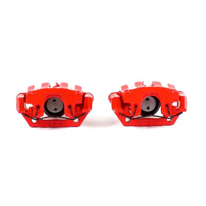 Power Stop 06-09 Pontiac Solstice Rear Red Calipers w/Brackets - Pair - eliteracefab.com