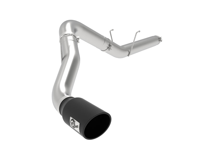 aFe ATLAS 5in Alum Steel DPF-Back Exhaust System w/Black Tip 19-20 Ram Diesel Trucks L6-6.7L (td) - eliteracefab.com