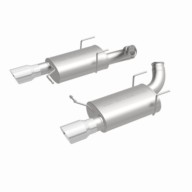 MagnaFlow 13 Ford Mustang V8 5.0L Dual Split Rear Exit Stainless Cat Back Performance Exhaust Magnaflow