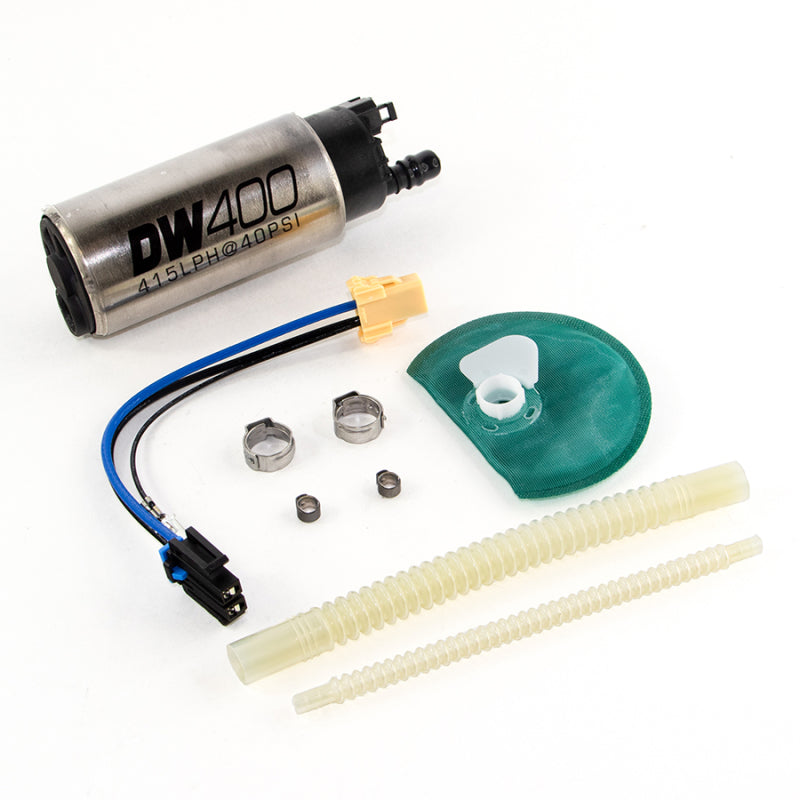 DeatschWerks 415LPH DW400 In-Tank Fuel Pump w/ 9-1046 Install Kit 11-14 Ford Mustang V6/GT - eliteracefab.com