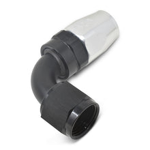 Load image into Gallery viewer, Russell Performance -16 AN Silver/Black 90 Degree Full Flow Hose End