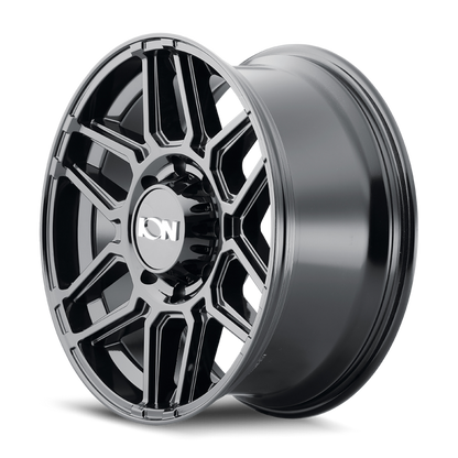 ION Type 146 17x9 / 8x170 BP / 0mm Offset / 125.2mm Hub Gloss Black Wheel