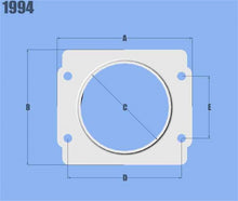 Load image into Gallery viewer, Vibrant MAF Sensor Adapter Plate for Subaru applications use w/ 3in Inlet I.D. filters only.