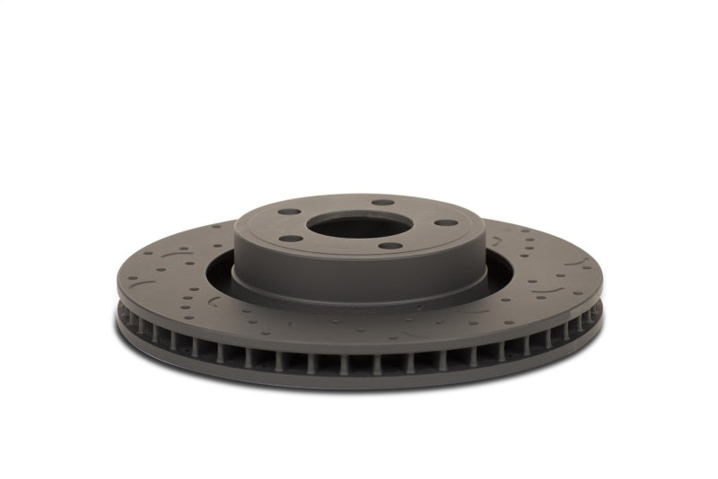Hawk Talon 2003 Pontiac Vibe Drilled and Slotted Front Brake Rotor Set Hawk Performance