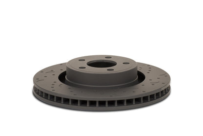 Hawk Talon 2003 Pontiac Vibe Drilled and Slotted Front Brake Rotor Set Hawk Performance