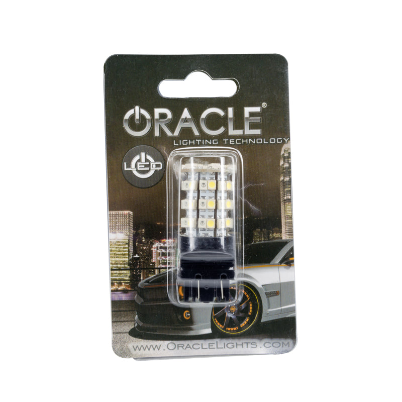 Oracle 3157 64 LED Switchback Bulb (SIngle) - Amber/White - eliteracefab.com