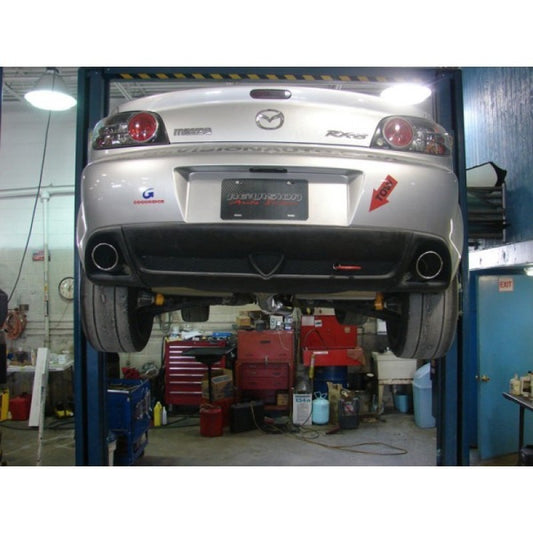 TURBOXS CAT BACK EXHAUST SYSTEM MAZDA RX8; 2003-2011 - eliteracefab.com