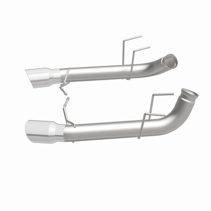 MagnaFlow 13 Ford Mustang Dual Split Rear Exit Stainless Axle-Back Cat Back Exhaust (Competition) Magnaflow