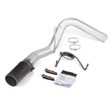 Banks Power 10-13 Dodge 6.7L CCLB Monster Exhaust System - SS Single Exhaust w/ Black Tip