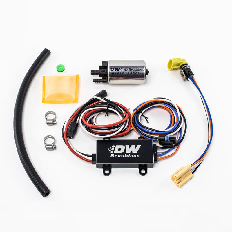 DeatschWerks DW440 440lph Brushless Fuel Pump w/ PWM Controller - eliteracefab.com