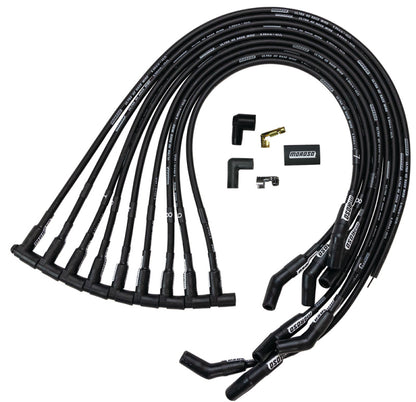 Moroso Chevrolet Big Block Ignition Wire Set - Ultra 40 - Unsleeved - HEI - 135 Degree - Black