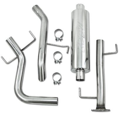 MBRP 2007-2009 Toyota FJ 4.0L V6 Cat Back Single Rear Exit Off-Road Tail No tip - eliteracefab.com