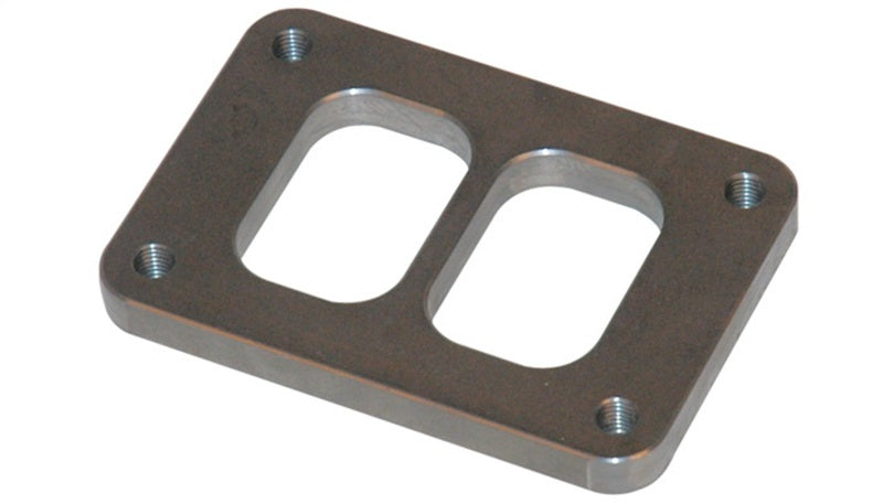 Vibrant T06 Turbo Inlet Flange (Divided Inlet) Mild Steel 1/2in Thick.
