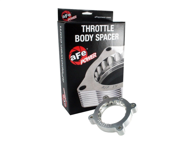 afe Silver Bullet Throttle Body Spacer 11-12 Ford F-150 V6 3.5L (tt) EcoBoost - eliteracefab.com