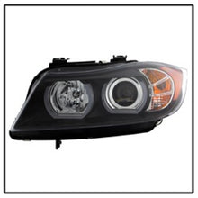 Load image into Gallery viewer, Spyder BMW E90 3-Series 06-08 4DR V2 Headlights - HID Only - Black PRO-YD-BMWE9005V2-HID-DRL-BK - eliteracefab.com