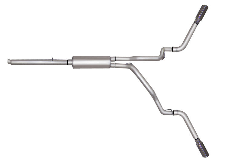 Gibson 05-07 Dodge Dakota Laramie 3.7L 2.5in Cat-Back Dual Extreme Exhaust - Stainless Gibson