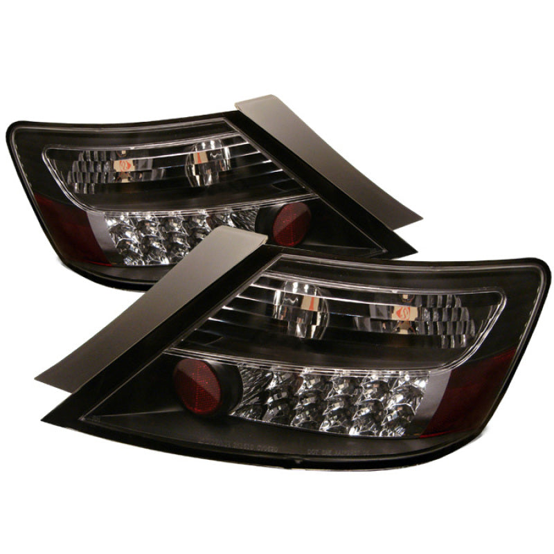 Spyder Honda Civic 06-08 2Dr LED Tail Lights Black ALT-YD-HC06-2D-LED-BK - eliteracefab.com