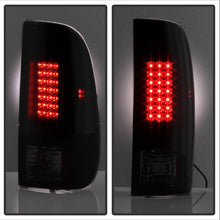 Load image into Gallery viewer, Spyder Ford F150 side 97-03/F250 Super Duty 99-07 LED Tail Lights Blk Smke ALT-YD-FF15097-LED-BSM - eliteracefab.com