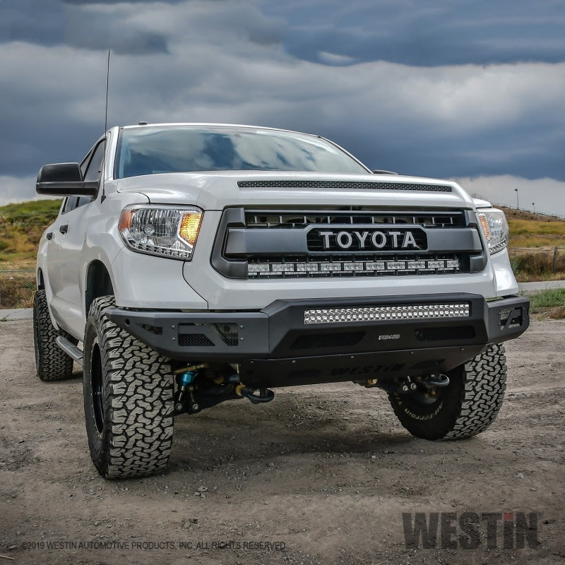 Westin 14-21 Toyota Tundra Pro-Mod Front Bumper - Tex. Blk Westin