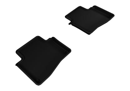 3D MAXpider L1CD01121509 2013-2019 Cadillac XTS Kagu 2nd Row Floormats - Black