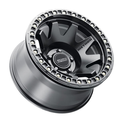 Method MR108 17x9 -44mm Offset 5x5 71.5mm CB Matte Black w/BH-H24125-38 Wheel - eliteracefab.com
