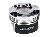 Load image into Gallery viewer, Manley BMW N55/S55 37cc Platinum Series Dish Extreme Duty Piston Set.