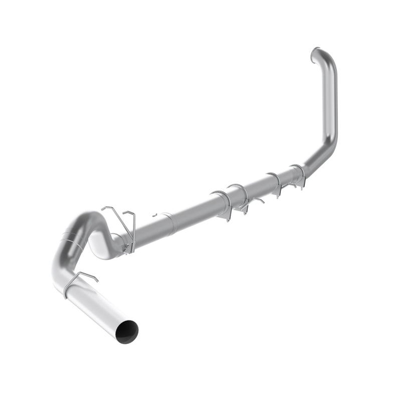 MBRP PLM Series Exhaust System - 5" Turbo Back, Single, Off Road, No Muffler - 99-03 Ford Powerstroke - eliteracefab.com