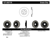 Load image into Gallery viewer, StopTech 07-08 Acura MDX SportStop Slotted &amp; Drilled Right Front Rotor - eliteracefab.com