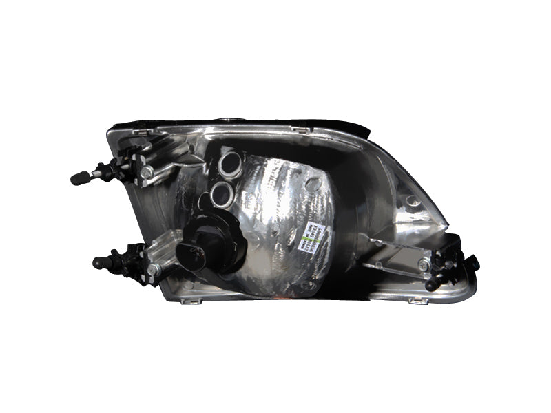 ANZO USA Ford F-150 Crystal Headlights Chrome; 1997-2003 - eliteracefab.com