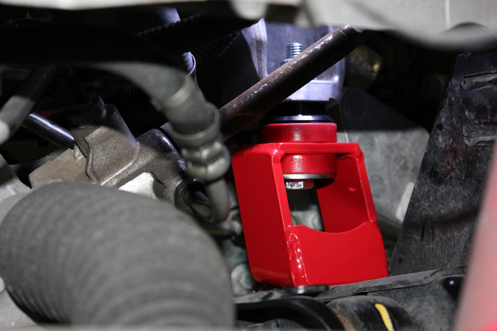 BMR CAMARO MOTOR MOUNT KIT WITH POLYURETHANE BUSHINGS RED ( 2010-2015 ) - eliteracefab.com