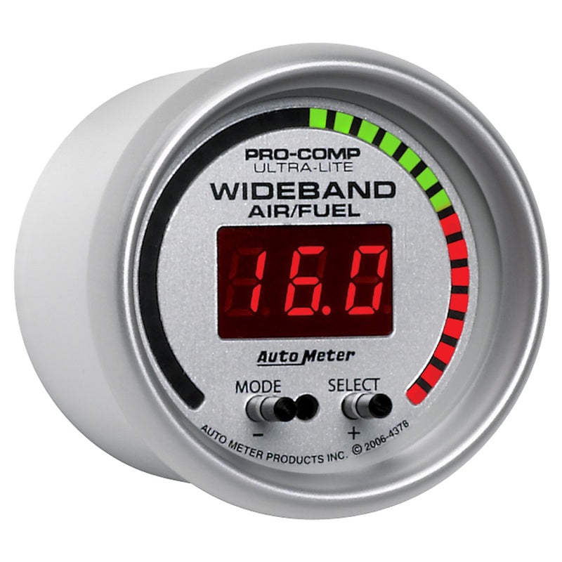 Autometer Ultra-Lite 52mm Wideband Air/Fuel Gauge