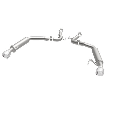 MagnaFlow Axle Back, SS, 2.5in, Competition, Dual Split Polish 4.5in Tip 2015 Ford Mustang Ecoboost Magnaflow