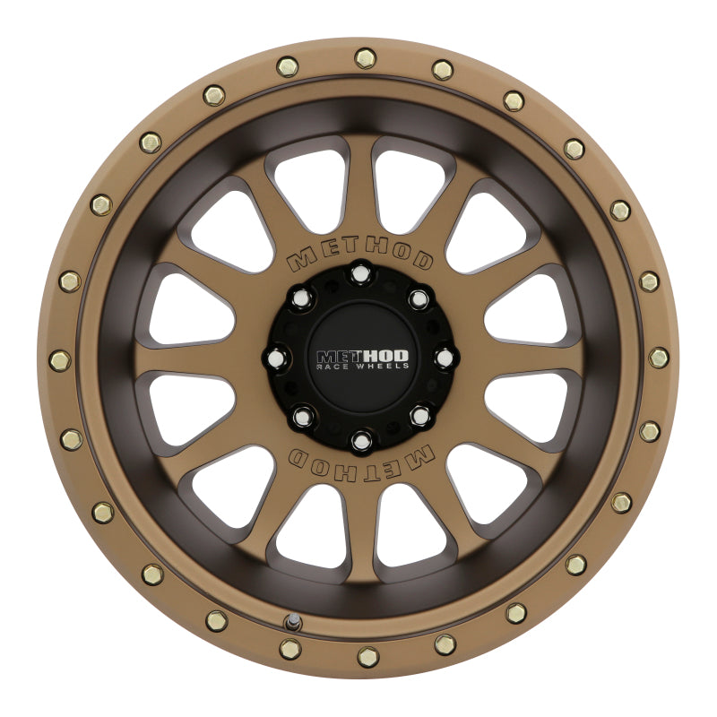 Method MR605 NV 20x10 -24mm Offset 8x6.5 121.3mm CB Method Bronze Wheel - eliteracefab.com