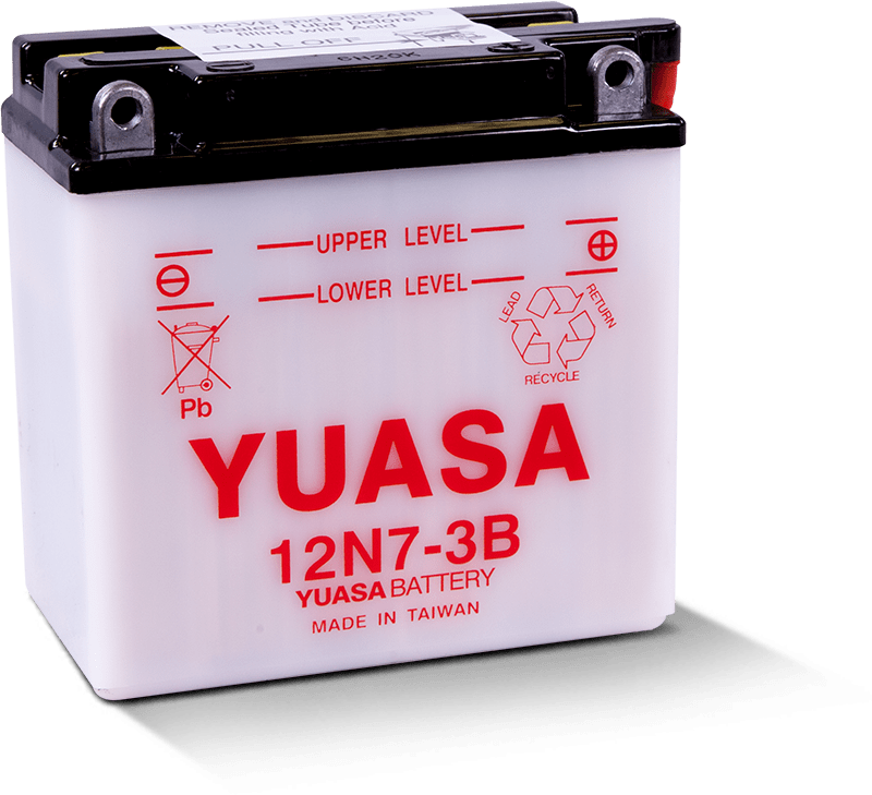 Yuasa 12N7-3B Conventional 12 Volt Battery Yuasa Battery