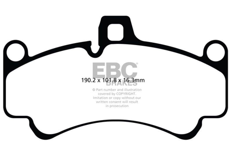 EBC RedStuff Front Brake Pads - DP31516C EBC