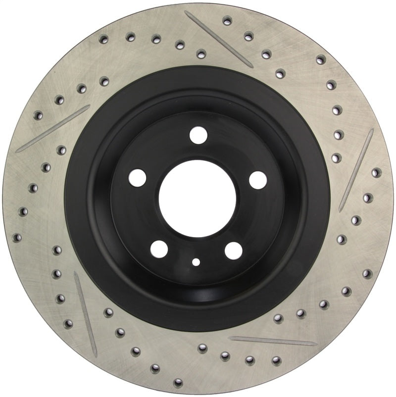 StopTech Slotted & Drilled Sport Brake Rotor - eliteracefab.com