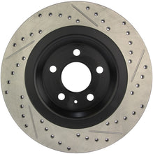 Load image into Gallery viewer, StopTech Slotted &amp; Drilled Sport Brake Rotor - eliteracefab.com