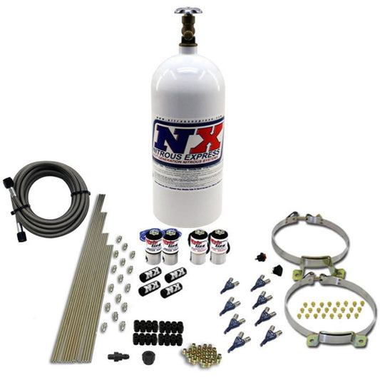 Nitrous Express Mainline Direct Port, Low Press, W/ 10 lb Bottle - ML4000