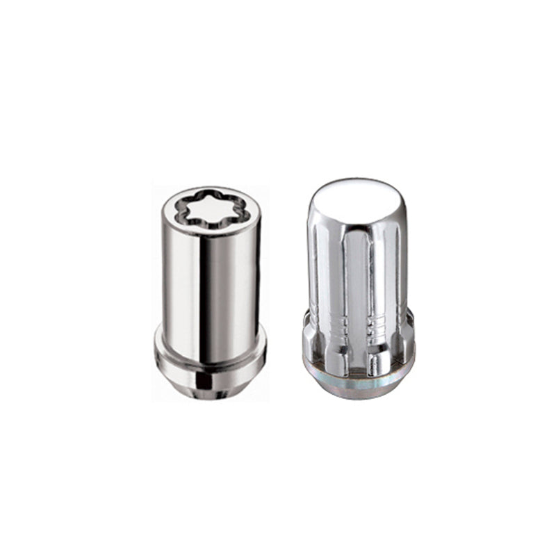 McGard SplineDrive Tuner 5 Lug Install Kit w/Locks & Tool (Cone) 1/2-20 / 13/16 Hex - Chrome - eliteracefab.com