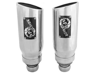 aFe Power MACH Force-XP 5in 09-15 Dodge Ram V8-5.7L/3.0L (td) 409 SS Exhaust Tip Upgrade aFe