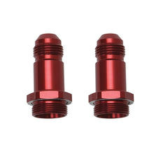 Load image into Gallery viewer, Russell Performance -8 AN Carb Adapter Fittings (2 pcs.) (Red)