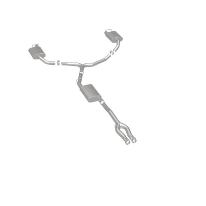 MagnaFlow Cat-Back SS Dual Split Rear Exit 2015 Dodge Charger/Chrysler 300C 3.6L V6 (Uses OEM Tips) Magnaflow